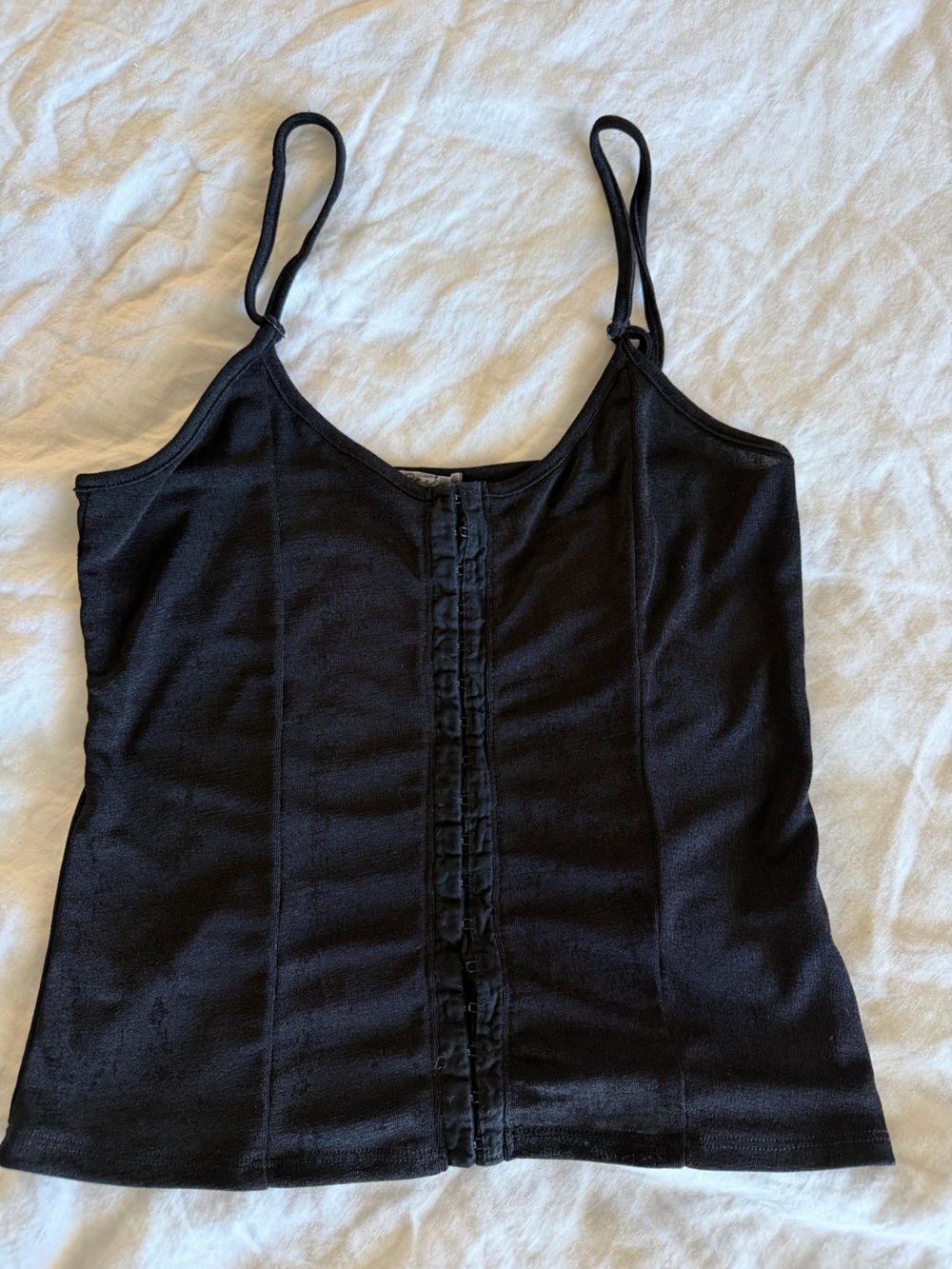 Y2k Corset-Front Tank Top
